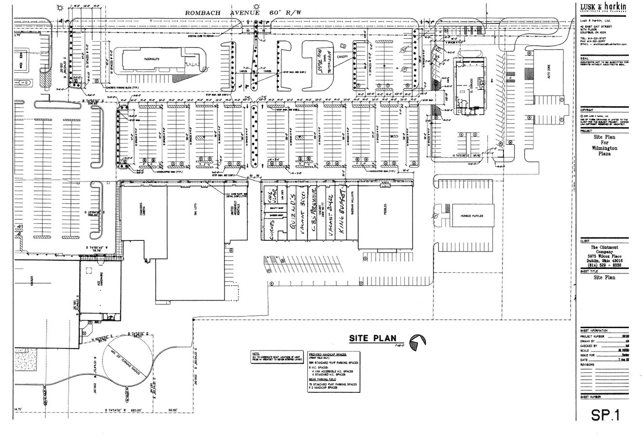 1268 Rombach Ave, Wilmington, OH 45177 Wilmington Plaza